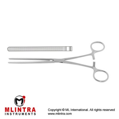 Doyen Atrauma Intestinal Clamp Straight Stainless Steel, 17 cm - 6 3/4"